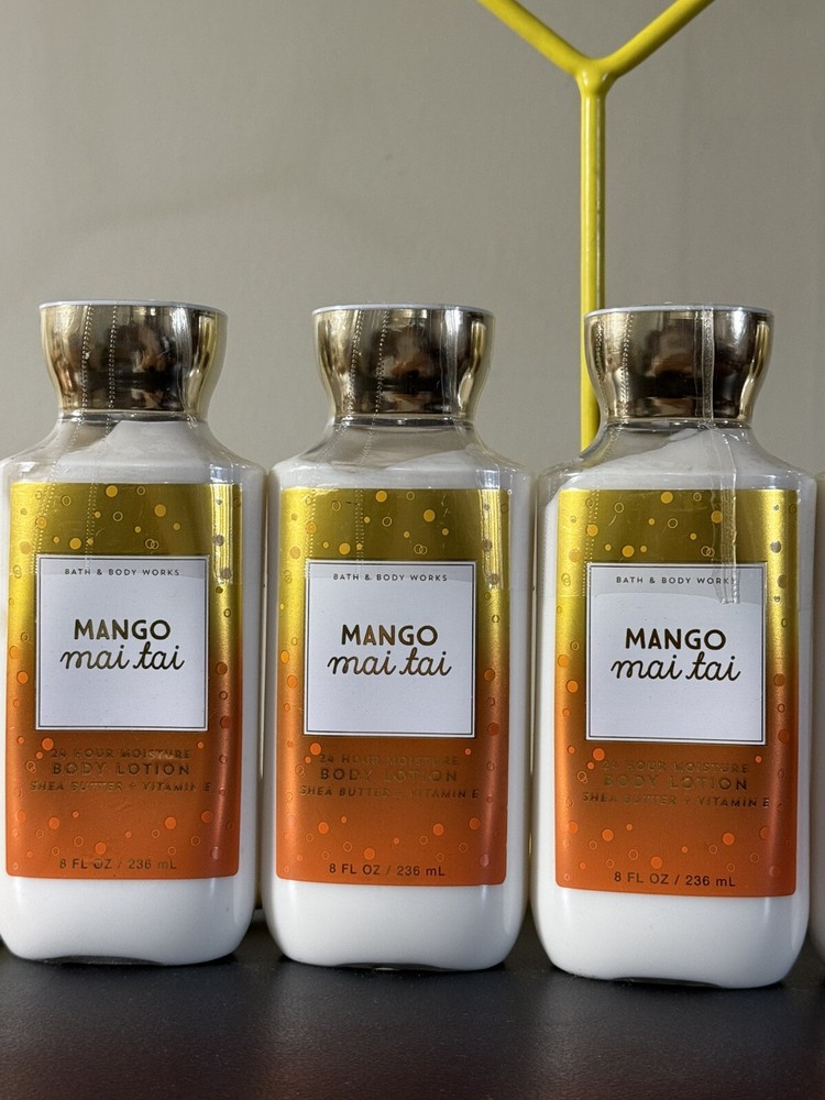 Mango Mai Tai Bath & Body Works Body Lotion Cream 3 New Variants