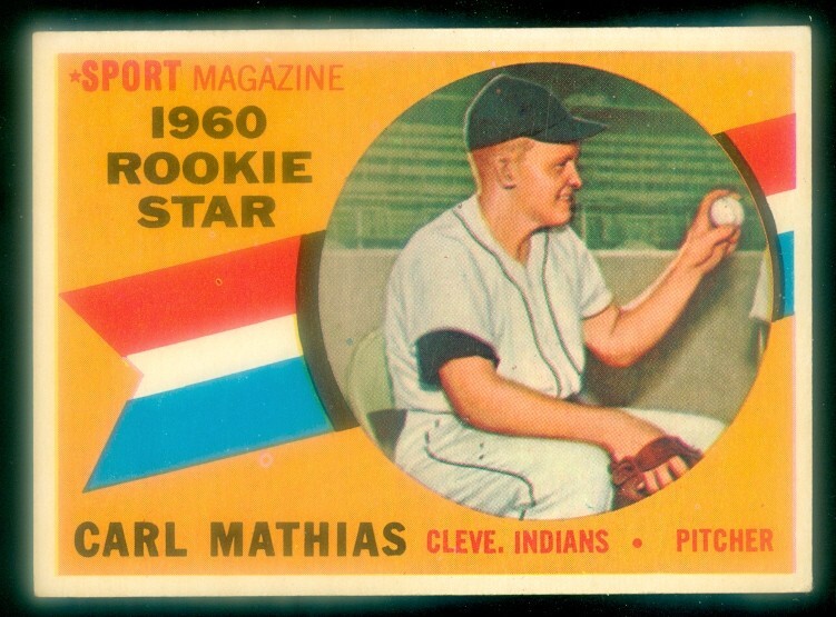 1960 Topps #139 Carl Mathias Baseball Card EXMT Condition