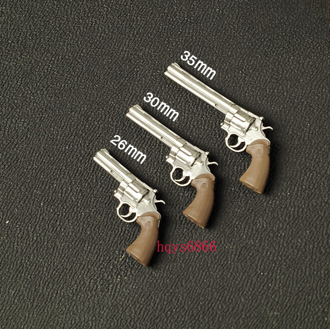 DIY 3pcs 1/12 Scale Python Weapon Gun Model Toy for 6