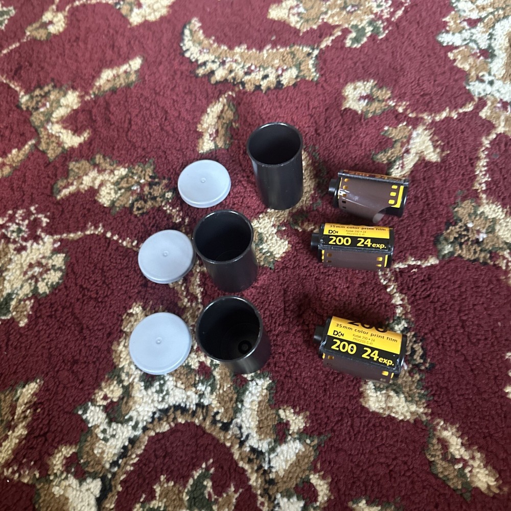 Vintage Kodak Gold 200 Film Lot of 3 rolls. No Box, 24 Exp. Rolls