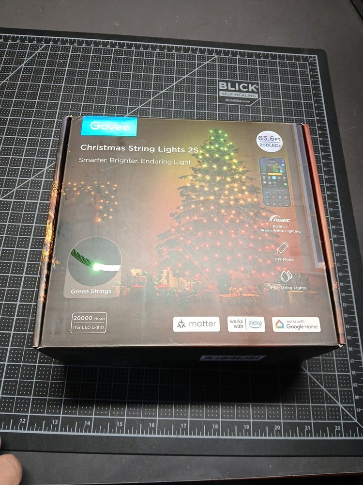 Govee 65.6ft Green Christmas String Lights