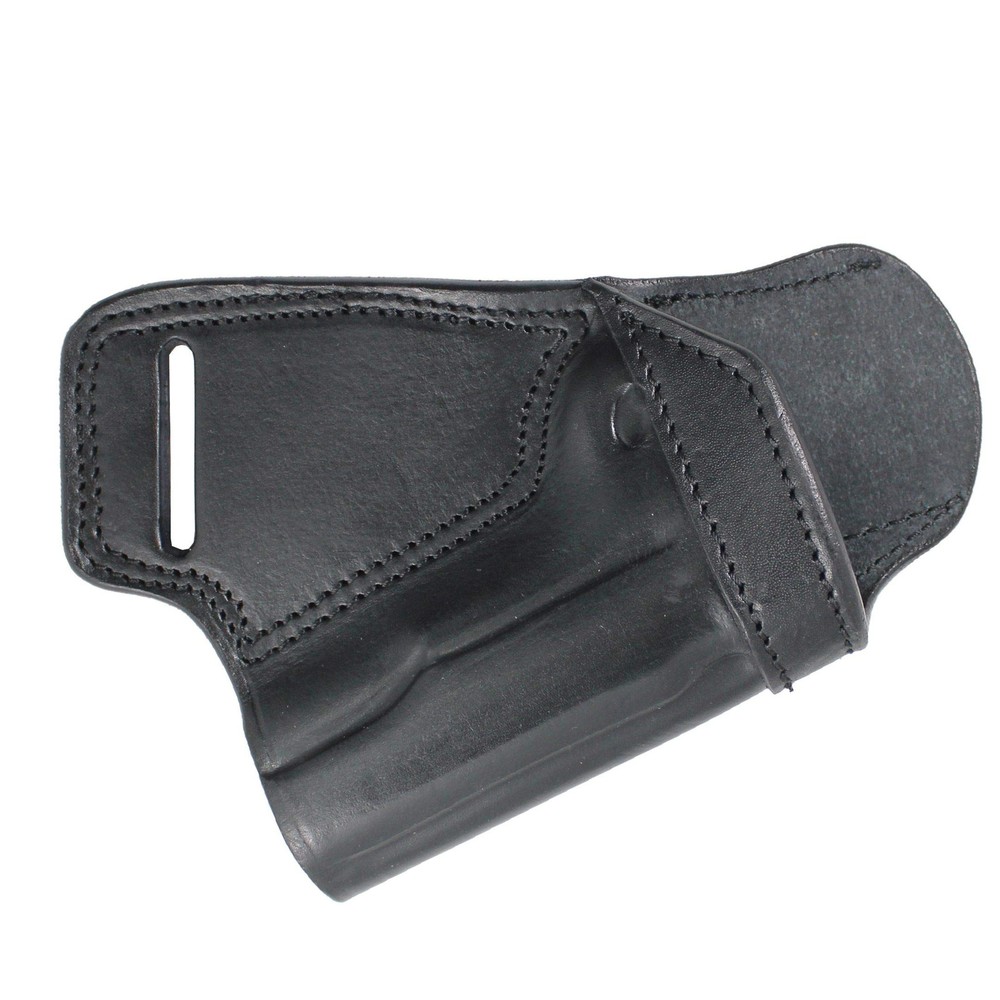 Premium Handmade Leather Small of Back SOB Gun Holster (Black - Right Hand, C...