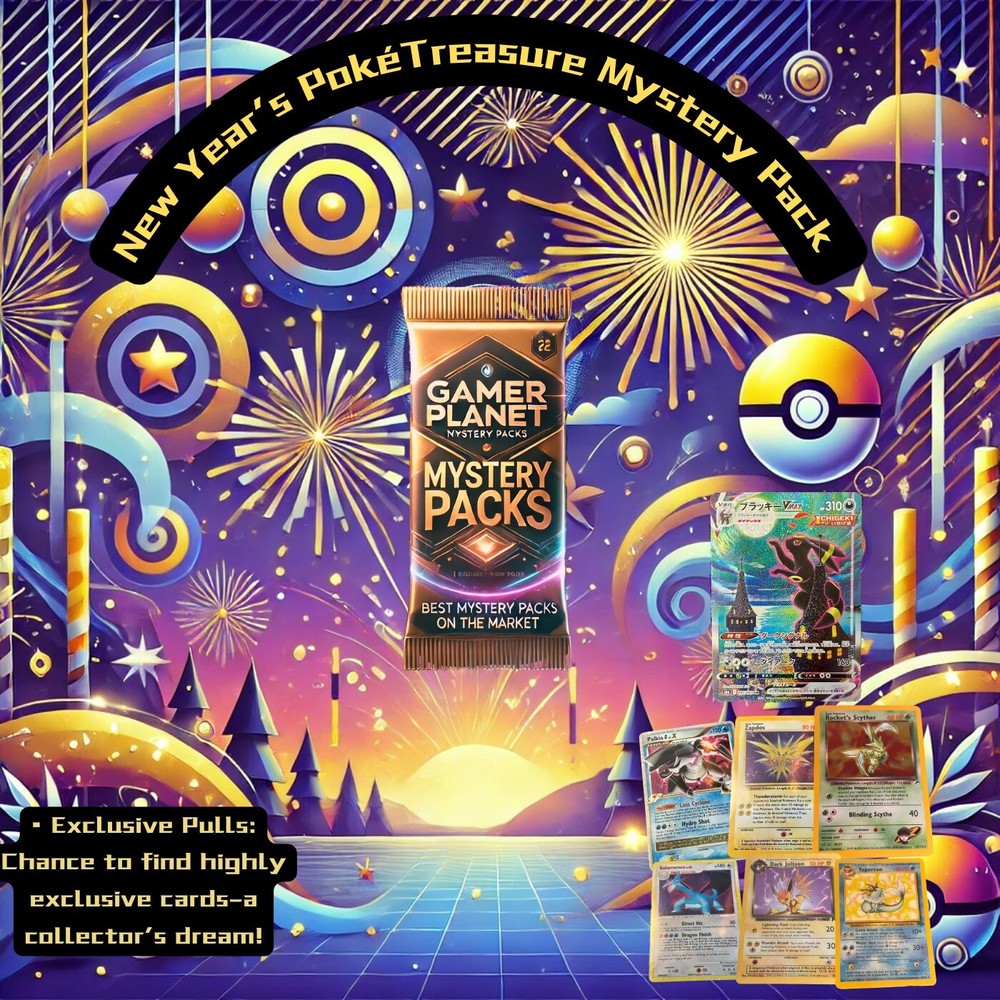 New Years Pokémon Mystery 2 Packs - Limited Edition!-image