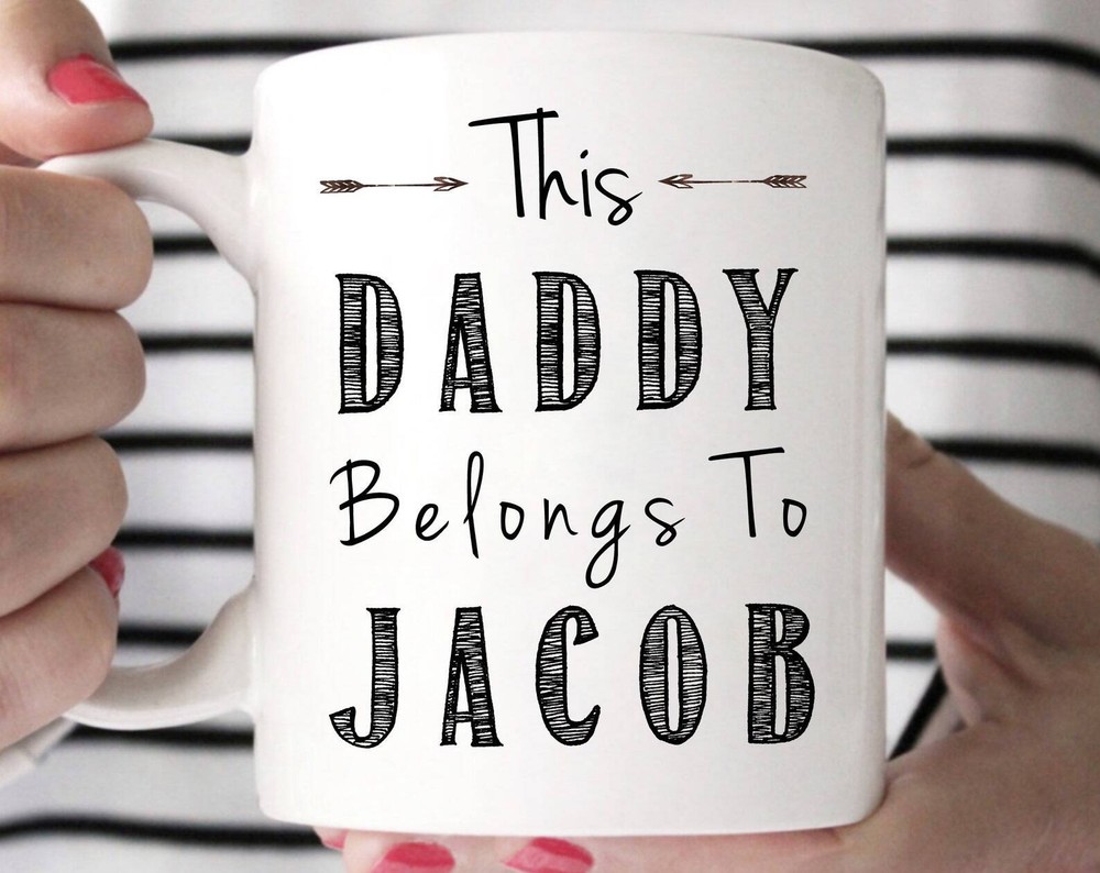This Daddy Belongs To Mug For Dad Daddy Mug Fathers Day Gift Fathers Day Mug