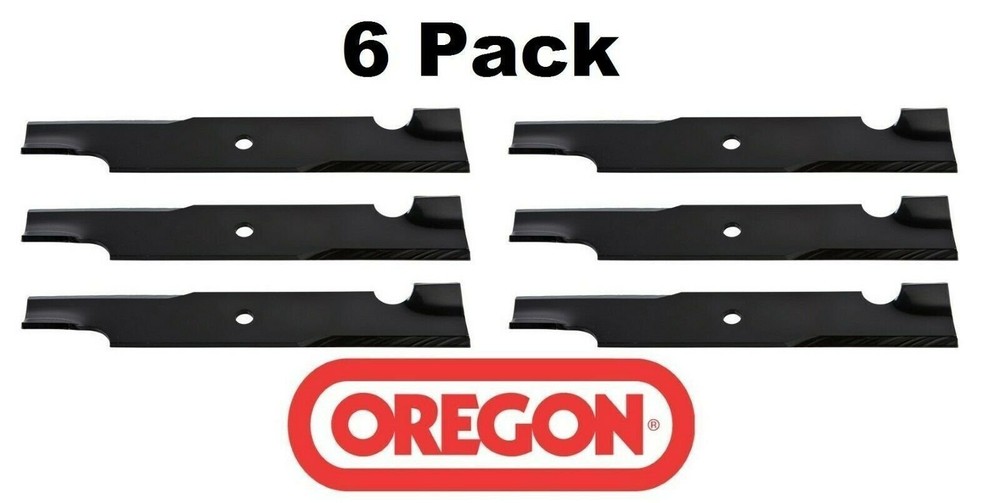 6 Oregon 91-183 Mower Blades Replacement for John Deere 100340 101366