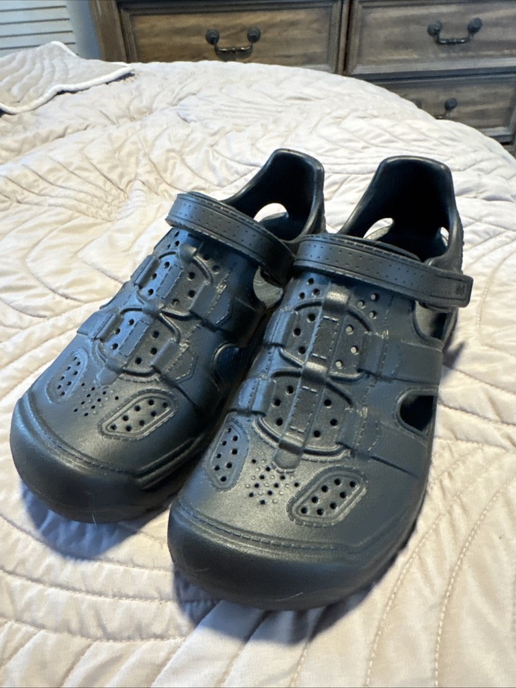 Teva Waterproof Omnium Drift Sandals- Men's Size 10 Black Water Shoes
