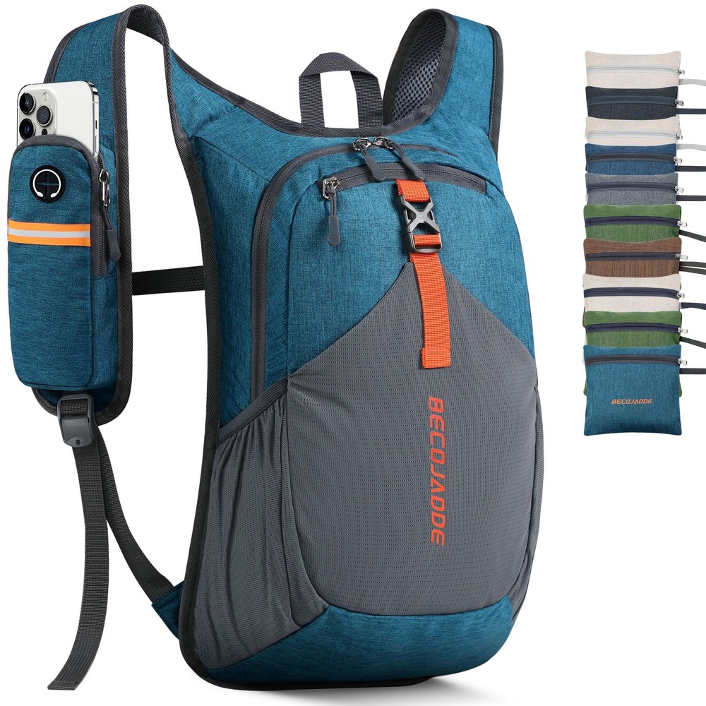 15L Small Hiking Backpack for Men Women Foldable Packable Back Pack Ultraligh...