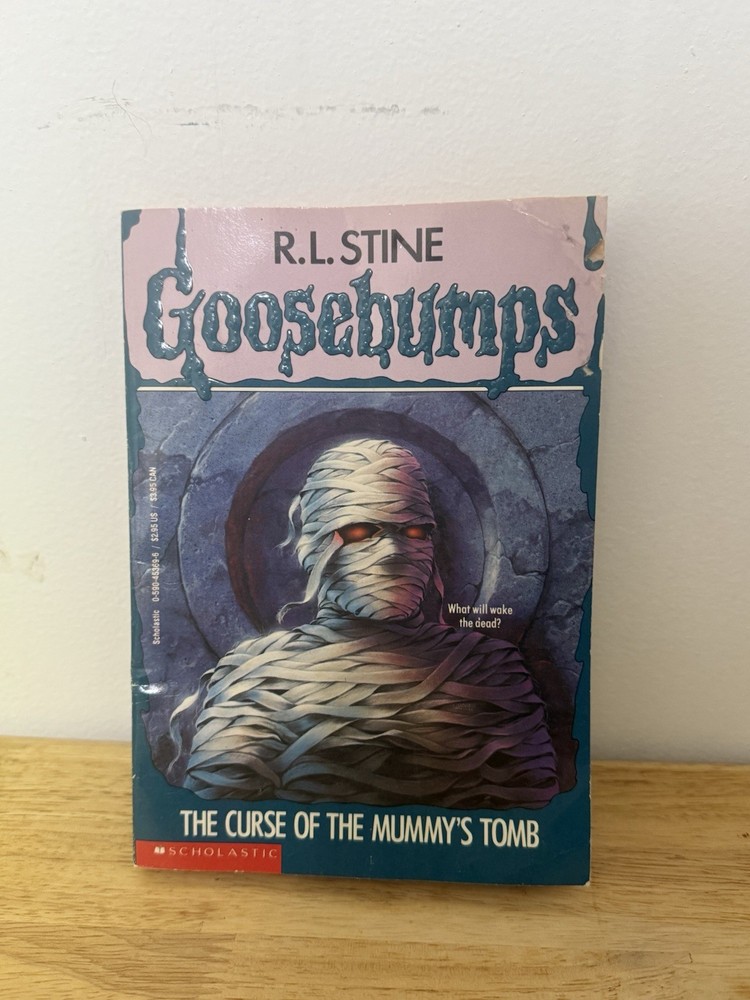 Goosebumps The Curse of the Mummy's Tomb by R. L. Stine 1993 Paperback #5