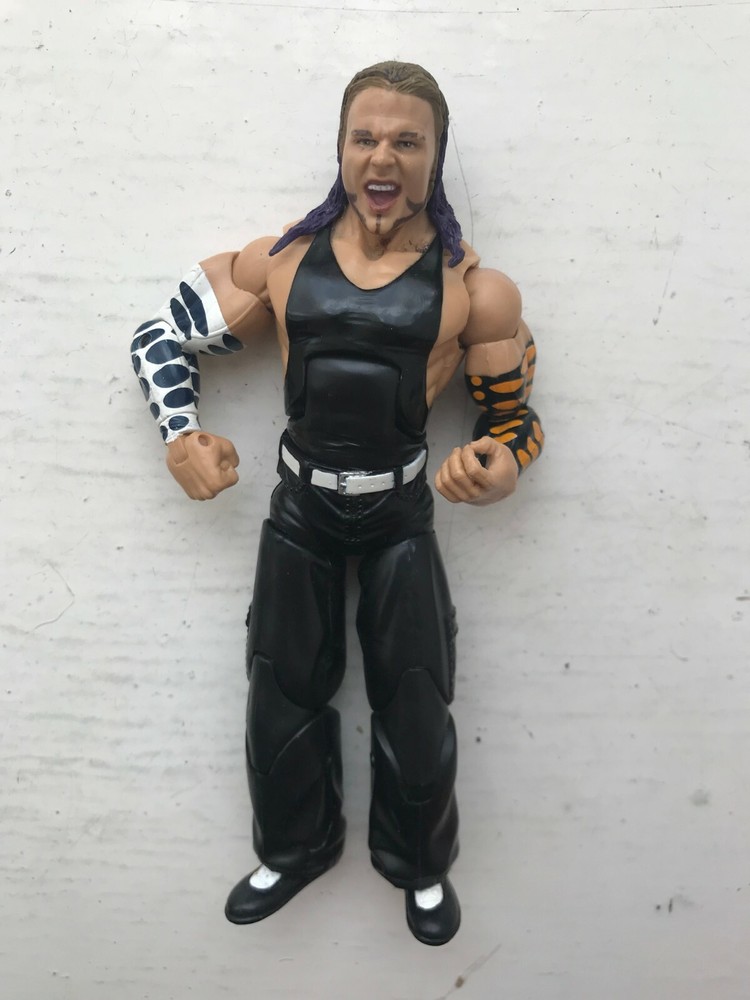 WWE JEFF HARDY JAKKS CLASSIC DELUXE AGGRESSION SERIES 7 WRESTLING FIGURE