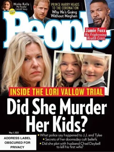 People May 1, 2023 Inside The Lori Vallow Trial Jamie Foxx Prince Harry New