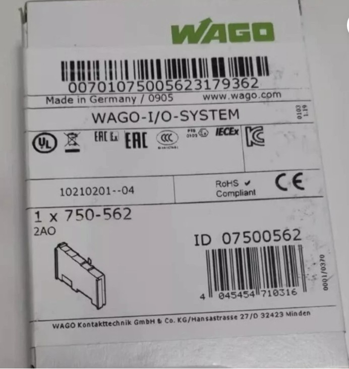 New In Box WAGO 750-562  Module PLC 750-562 750-562