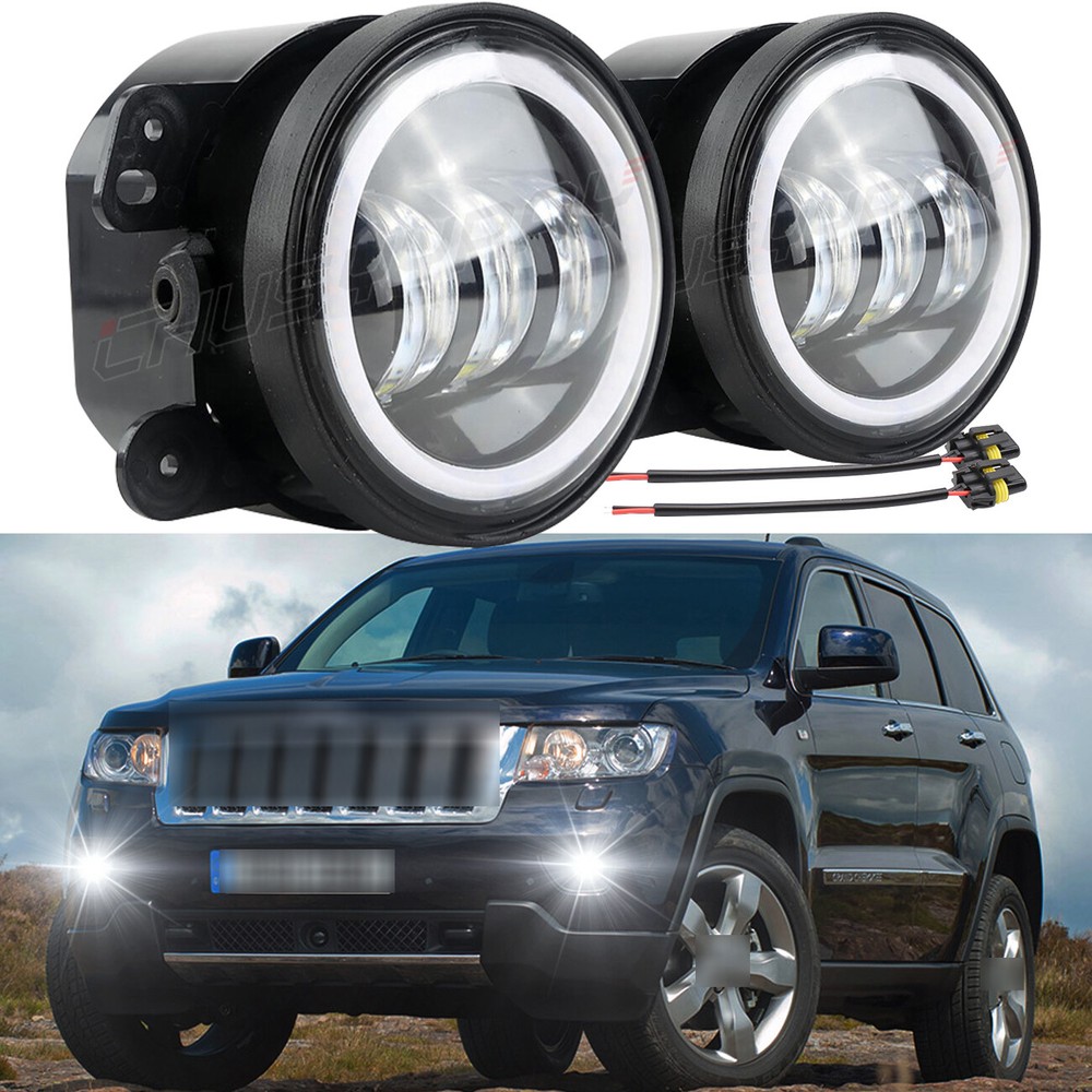 For 2011-2013 Jeep Grand Cherokee Laredo Overland Limited Fog Light With Bulb