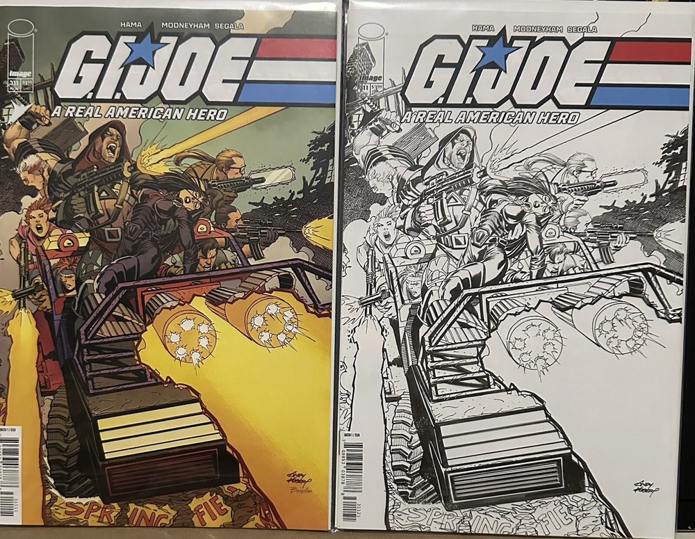 G.I. Joe: A Real American Hero #311 Cover A B Set
