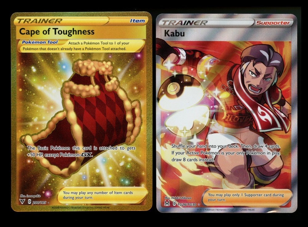 Kabu TG26/TG30 Lost Origin Cape of Toughness 200/185 Vivid Pokemon Card Lot
