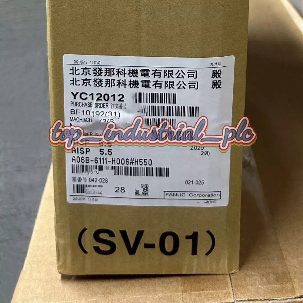 1PCS A06B-6111-H006#H550 New For FANUC Servo Amplifier