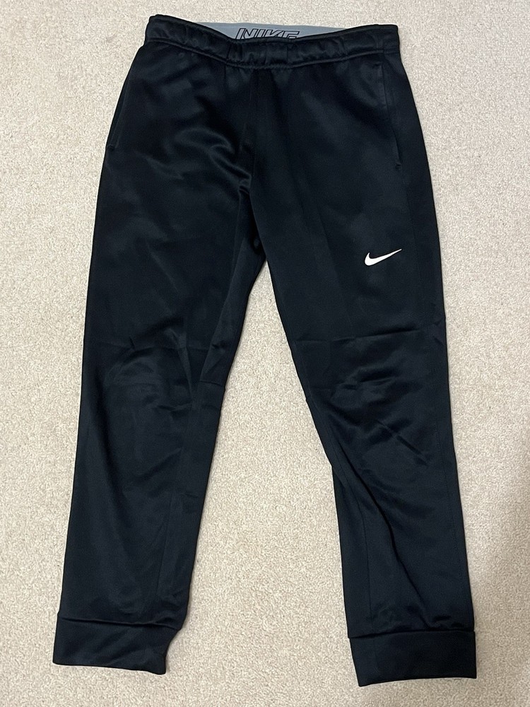 Nike Black Youth Tracksuit Sweatpants Size L Great Condition