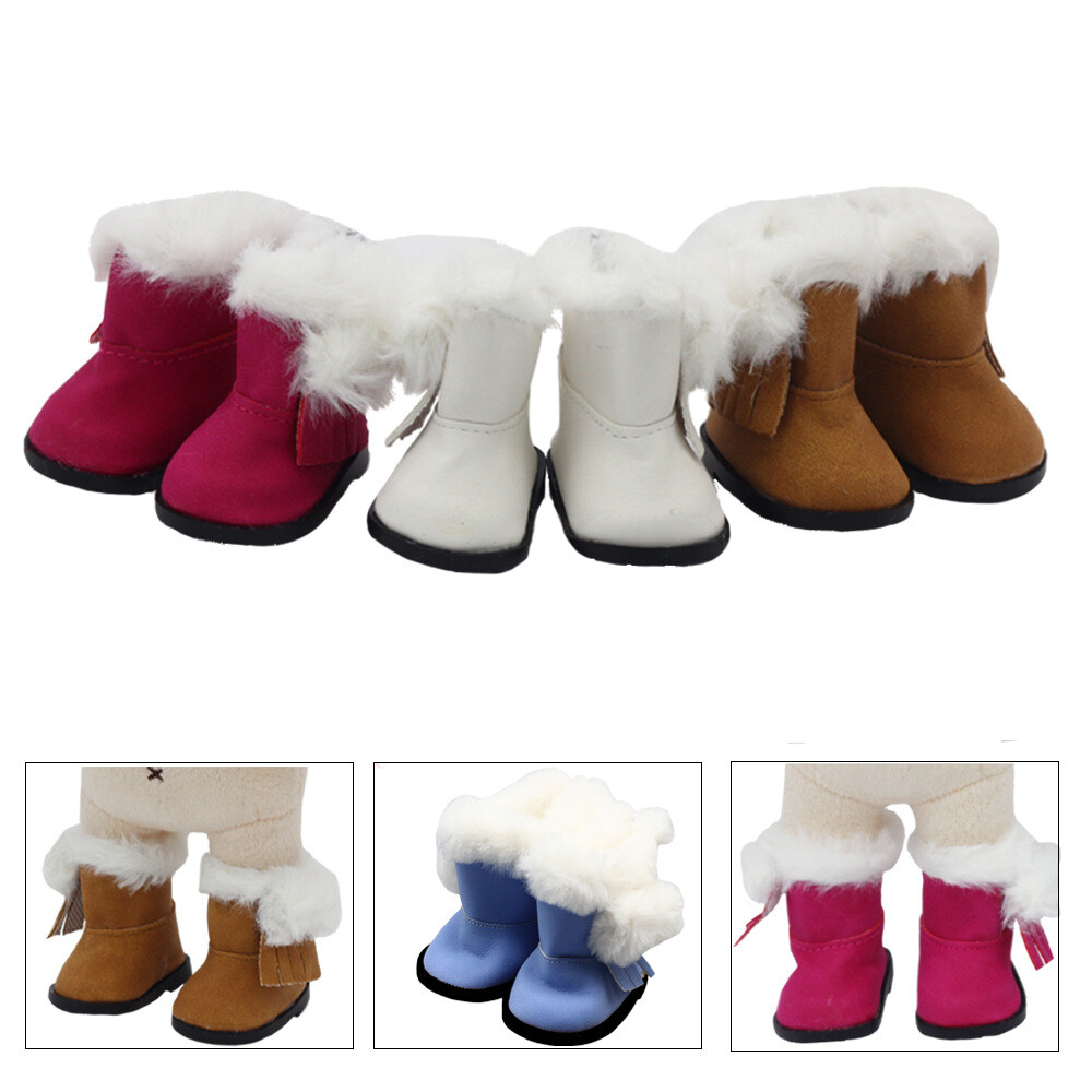 Snow boots made for 14.5'' American Girl Wellie Wishers Doll winter shoes