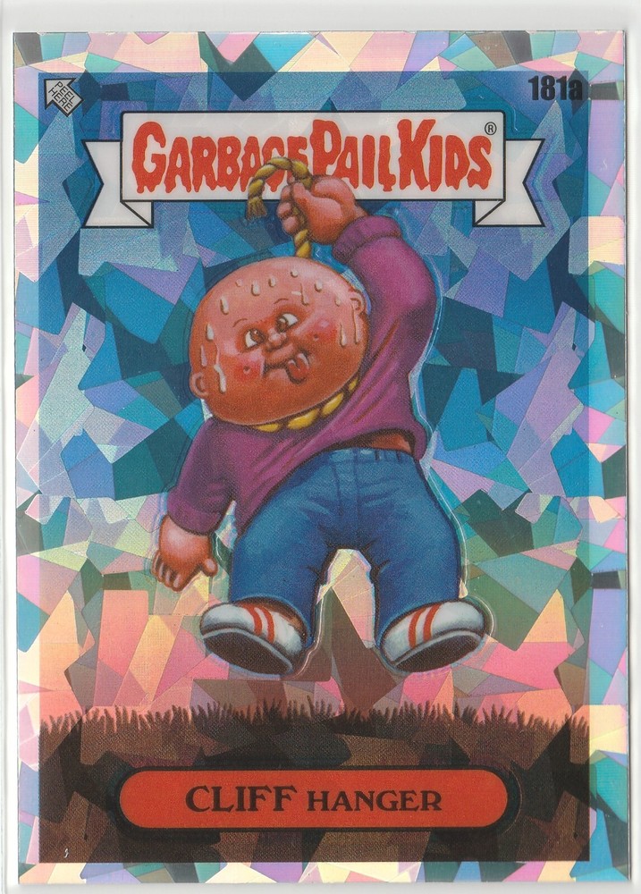 Cliff Hanger 181a Atomic Refractor GPK Chrome Series 5 2022 Garbage Pail Kids