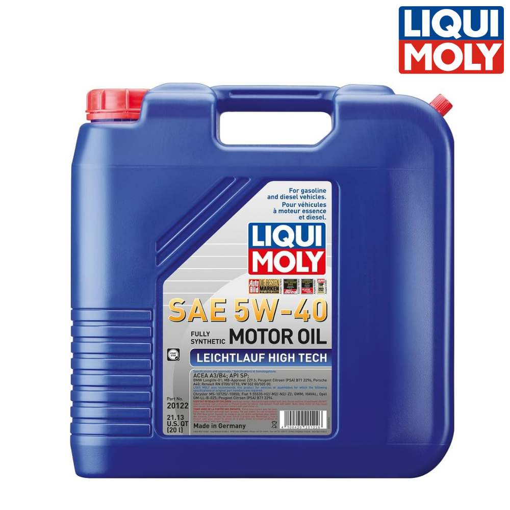 FLASH SALE🔥 LIQUI MOLY 20122 Leichtlauf High Tech 5W-40; 20 Liter-image