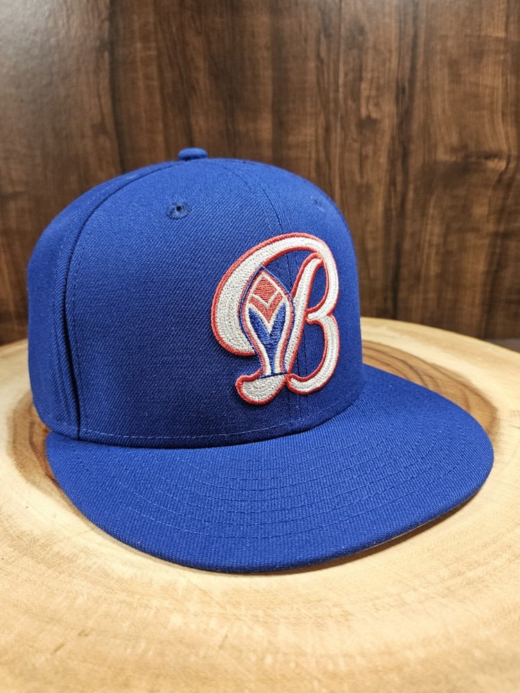 Atlanta Braves New Era 59Fifty Fitted Hat Cap Size 6 7/8 MLB Baseball Duo Logo