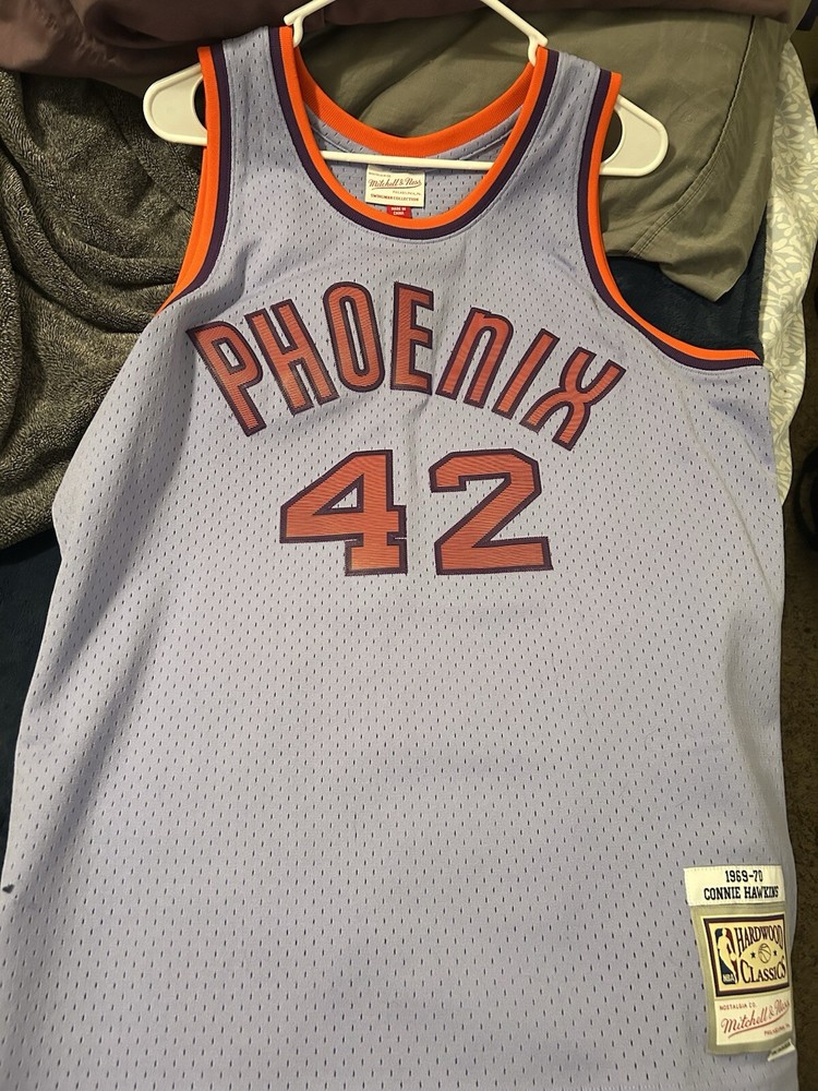 Connie Hawkins Mitchell Ness Phoenix Suns Throwback Jersey Space Edition