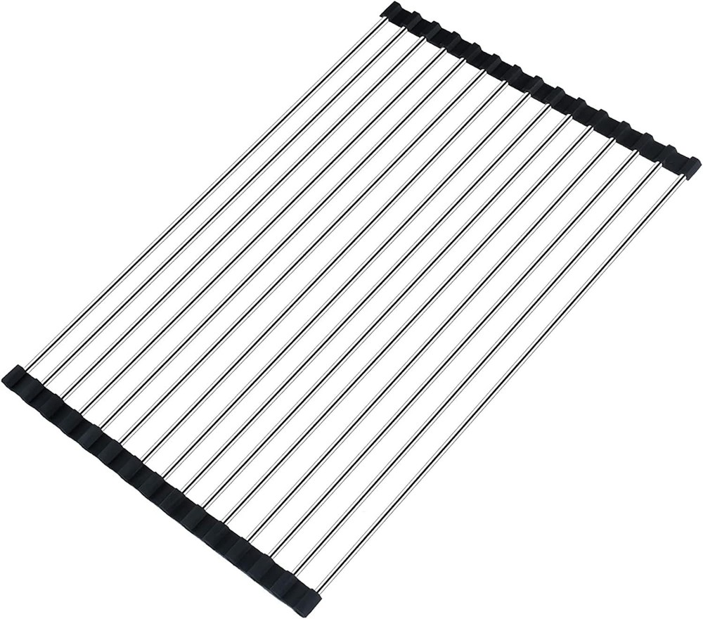 Multi-Purpose Roll-Up Dish Drying Rack – Stylish Solution for Modern Kitchens