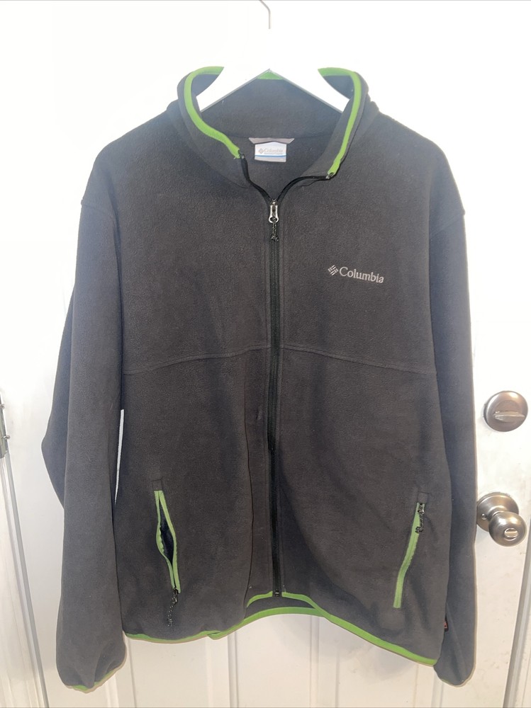 Columbia Men’s Polartec Softshell Jacket Size XL - Gray/Green