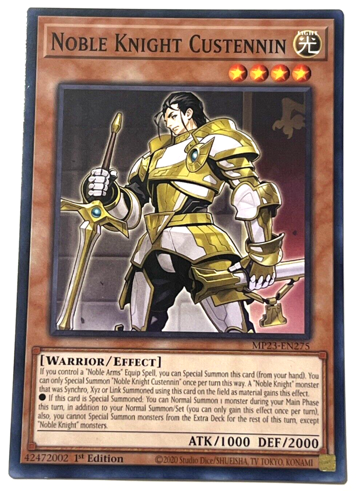 Noble Knight Custennin 25th Anniversary Tin Mega Pack 1st Edition