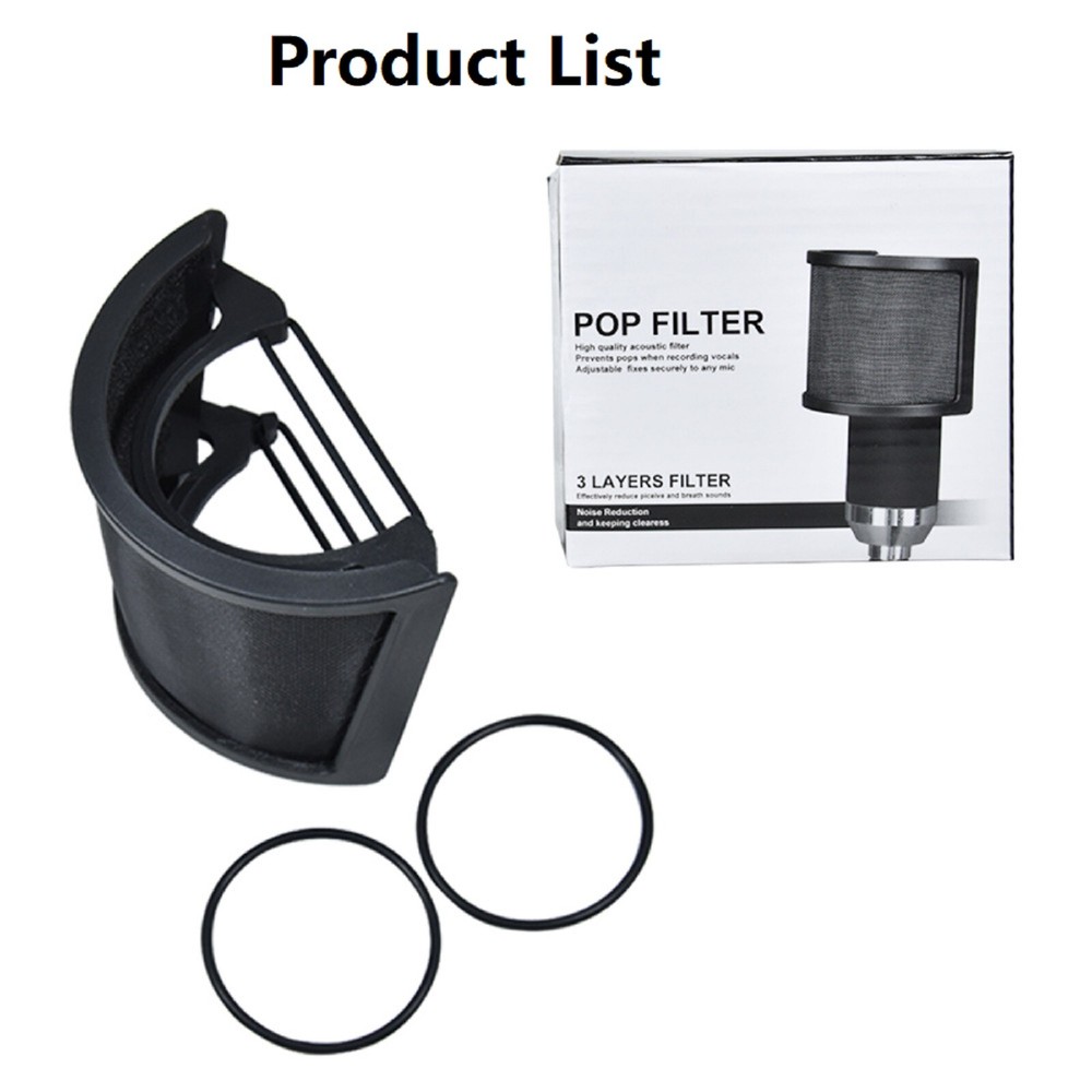 9.4x3.8x8cm Black Plastic Cover Case Portable Lightweight For 45-63mm Microphone