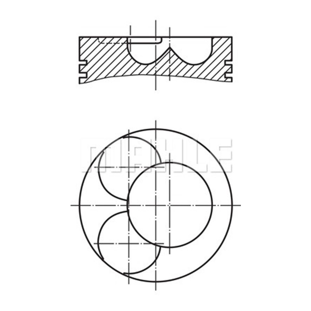 Piston MAHLE 037 98 00 Top German Quality