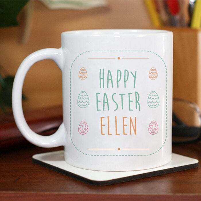 Personalized Easter Mug Custom Coffee Mug Name Coffee Mug 11oz Engraved Easter