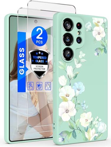 for Samsung Galaxy S25 Ultra Case, Galaxy S25 Ultra Case, Girls Women Florals