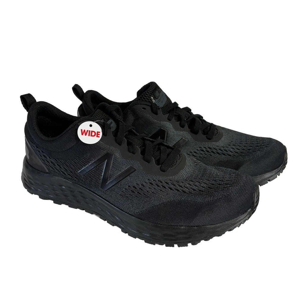 New Balance Fresh Foam Arishi V3 Shoes For Crews Black Work Size 10.5W 9M