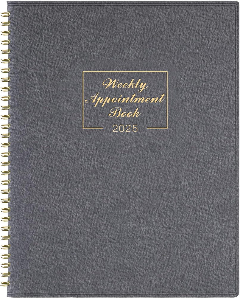 2025 Weekly Appointment Book Daily Hourly Planner 2025 Jan 2024 Dec 2025 8.4