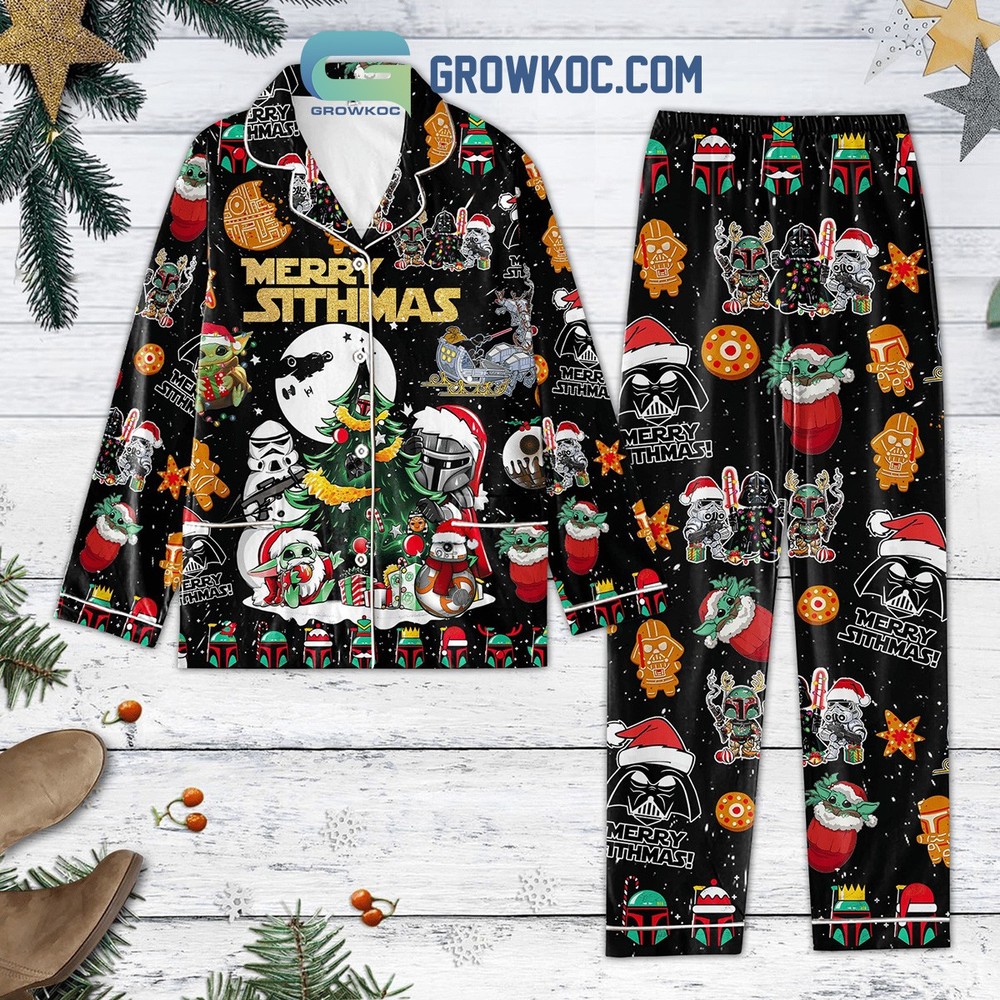 Star Wars Baby Yoda Pajamas Set for Merry Sithmas