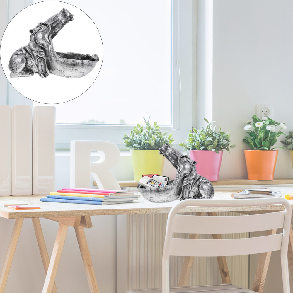 Cell Phone Storage Container Desktop Ornaments Drip Mat Figurine Dinosaur