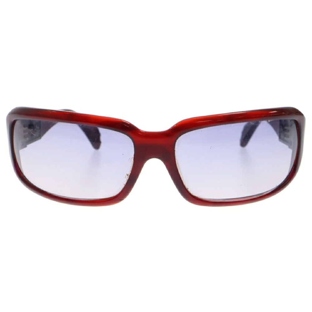 Chrome Hearts Fix-1 Ch Plus Temple Sunglasses Eyewear Red Used B Color Open Brin