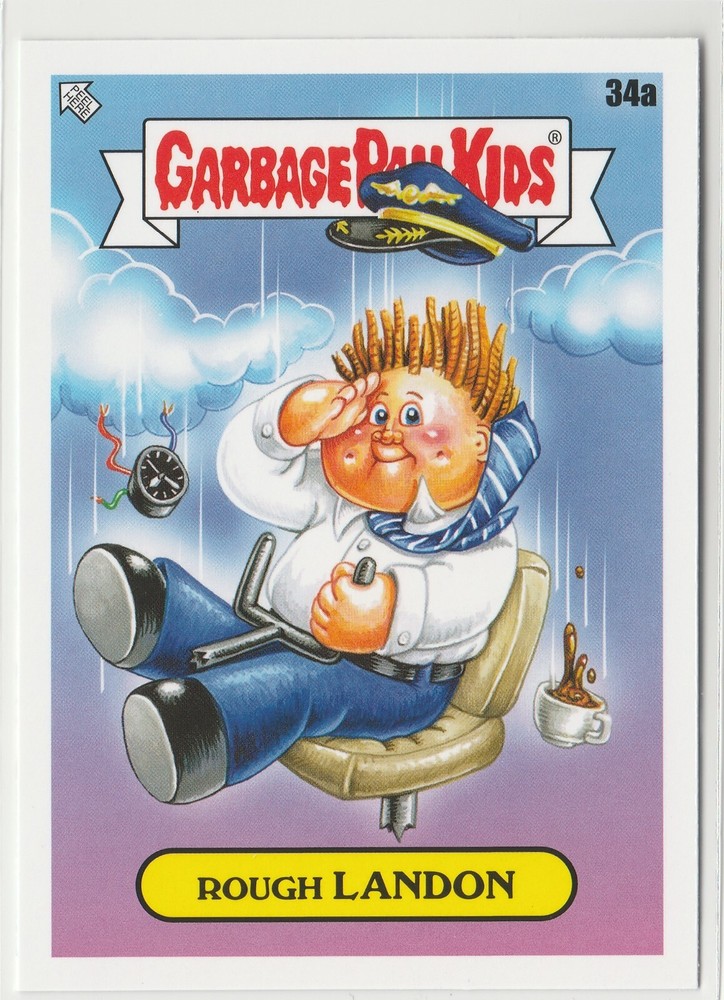 Rough Landon #34a Garbage Pail Kids GPK 2021 Vacation Series Card