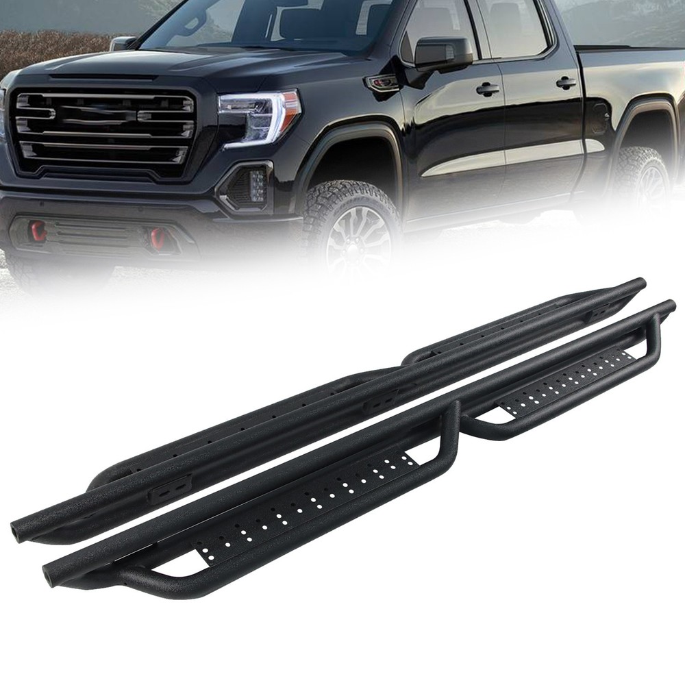Running Boards for 2019-2026 Silverado/ Sierra 1500 Crew Cab 20-25 2500HD 3500HD