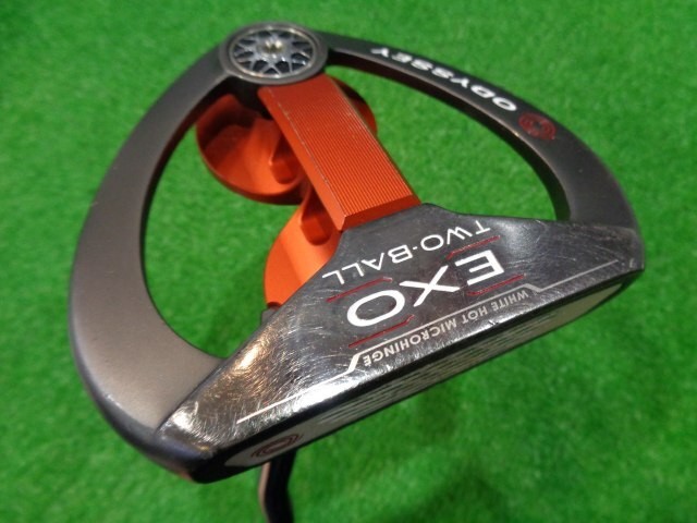 Odyssey EXO TWO BALL 2019 Steel Putter 33 Inch Exo 2 Ball Design