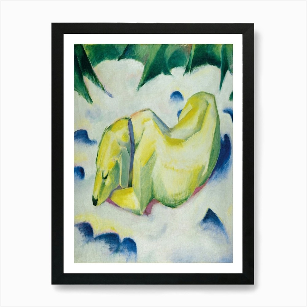 Polar Bear Framed Wall Art Canvas Print Wildlife Poster