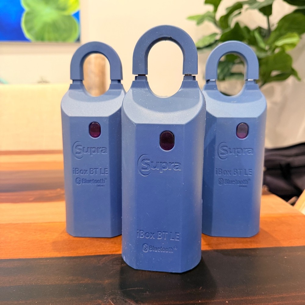 SUPRA iBox BT LE Bluetooth Smart LOCKBOX READ Locked Pod 1 No codes