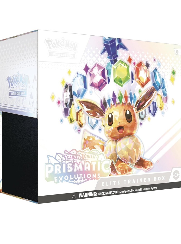 Pokémon TCG Scarlet & Violet - Prismatic Evolutions Elite Trainer Box - In Hand