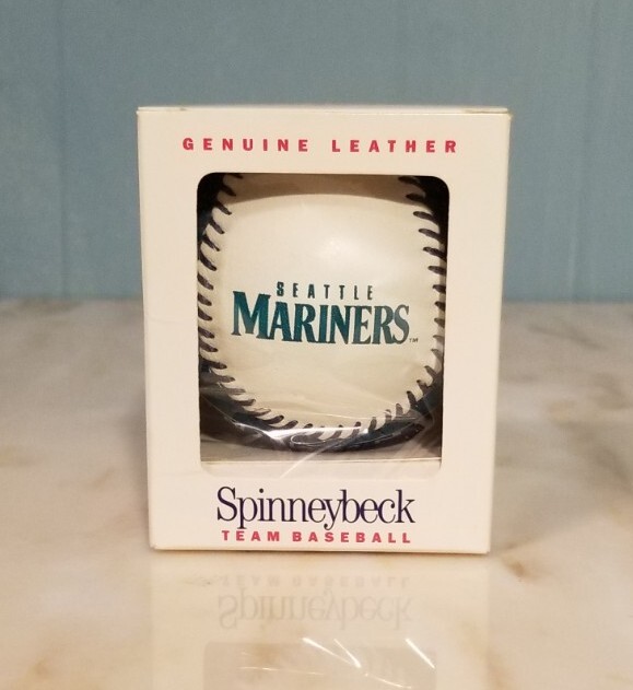 Spinneybeck Seattle Mariners MLB Baseball Genuine MLB Merchandise Leather
