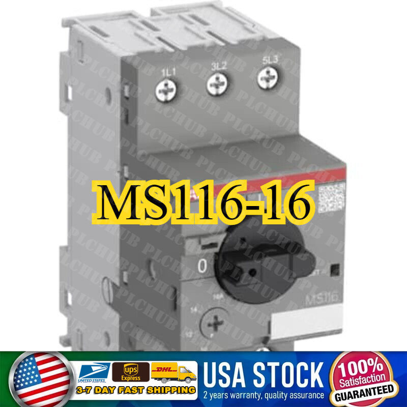 One New ABB Manual Engine Starter MS116-16 10-16A