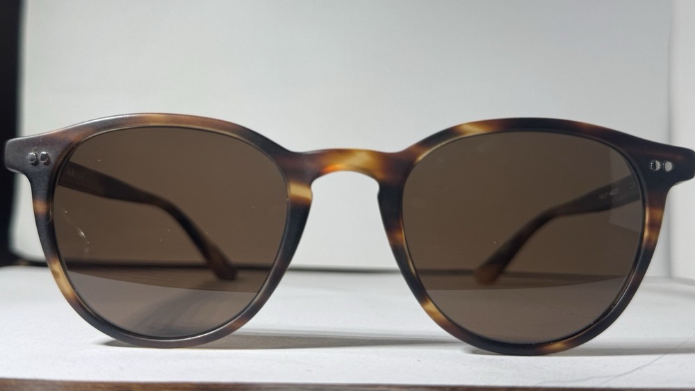 KREWE Landry  Matte Hickory Polarized Sunglasses