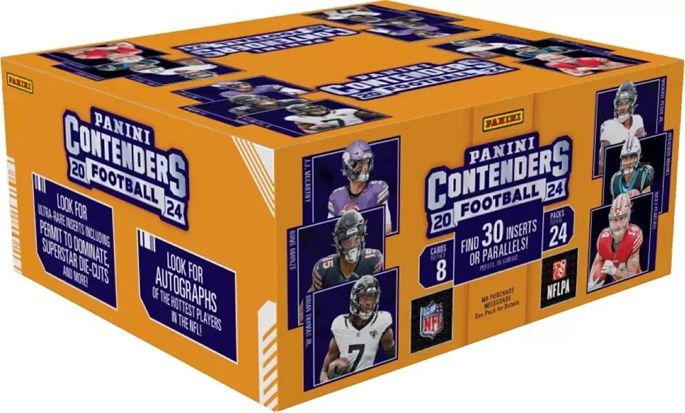 2024 Panini Contenders Football Retail Box 24 Packs