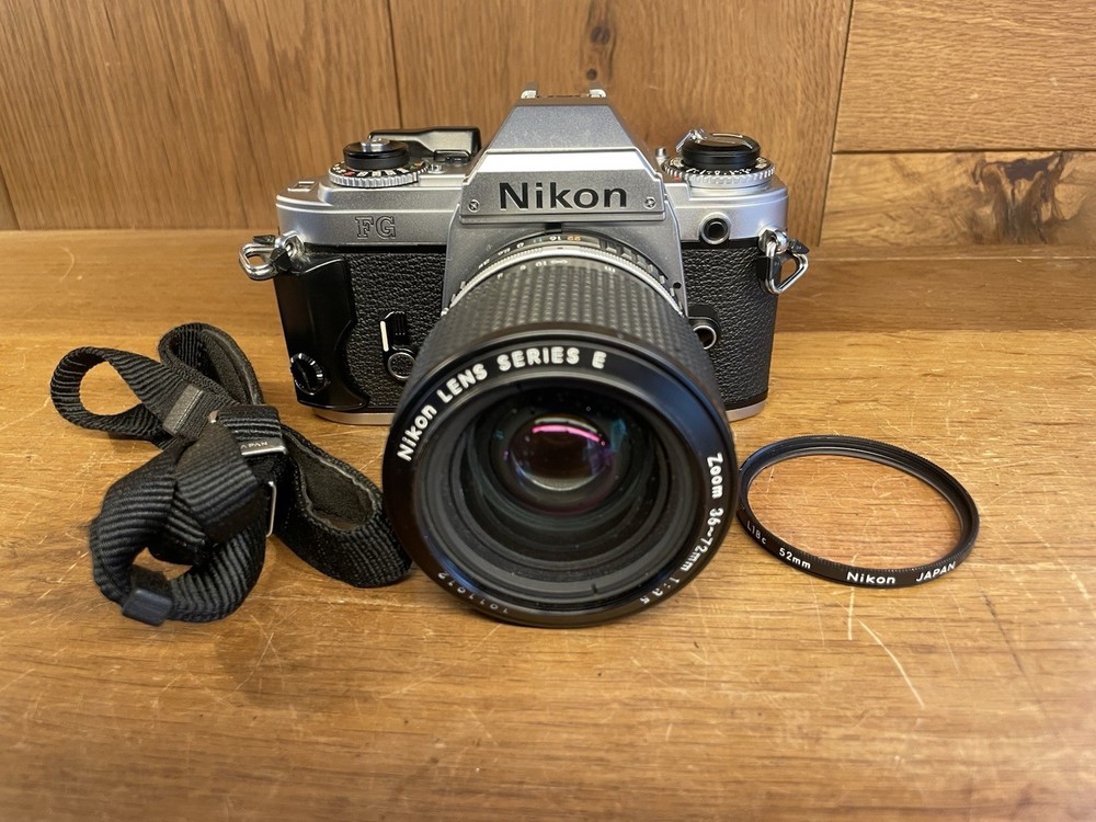 *Almost Mint* Nikon FG Film Camera Series E 36-72mmmm F/3.5 Ai-s Zoom Lens Japan