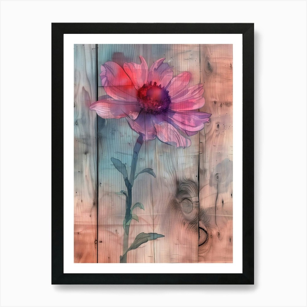 flower Watercolor Art Print Framed Wall Art Poster Canvas Print Picture