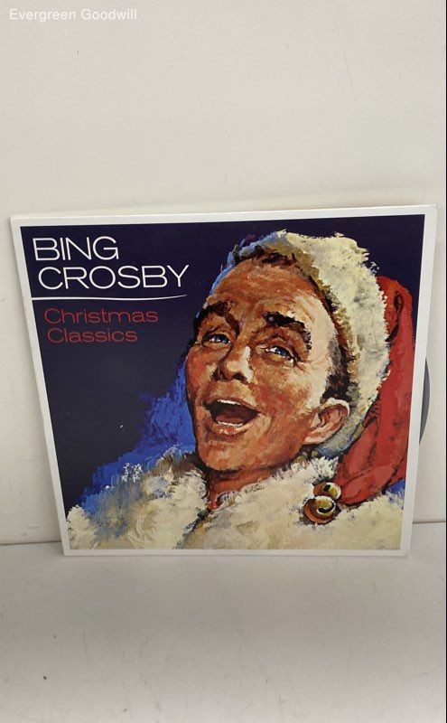 Christmas Classics by Bing Crosby Vinyl Record LP